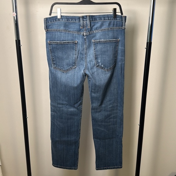 Current/Elliott Blue The Boyfriend Loved Straight Leg Casual Relax Fit Jeans 27 - Picture 6 of 9